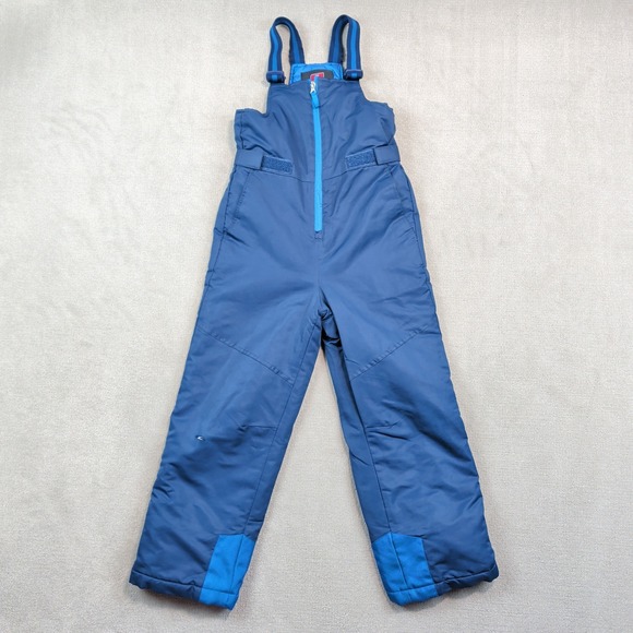 SwissTech Gorpcore Insulated Snow Bibs Size 8 Blue Cove Winter Ski Overalls — photo 2